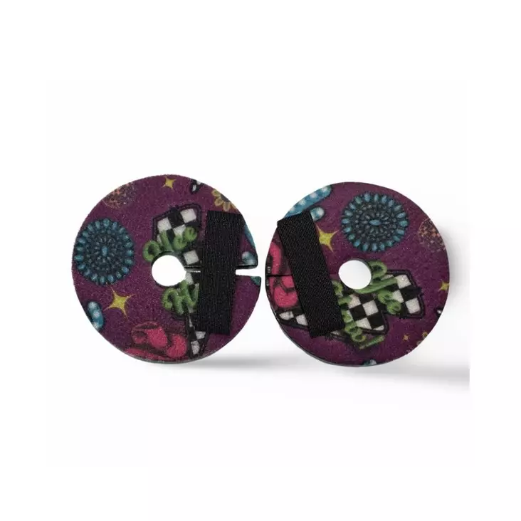 Neopreenitutit 2kpl Neon Yeehaw! lila Schulz Equine - Kuolaintarvikkeet ja lisäosat - 056641 - 1