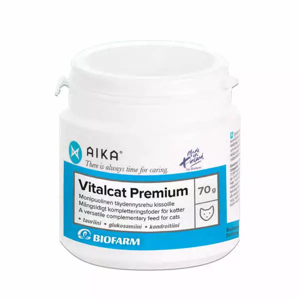 Vitalcat Premium 70g AIKA Biofarm - Kissan vitamiinit ja lisäravinteet - 057501 - 1