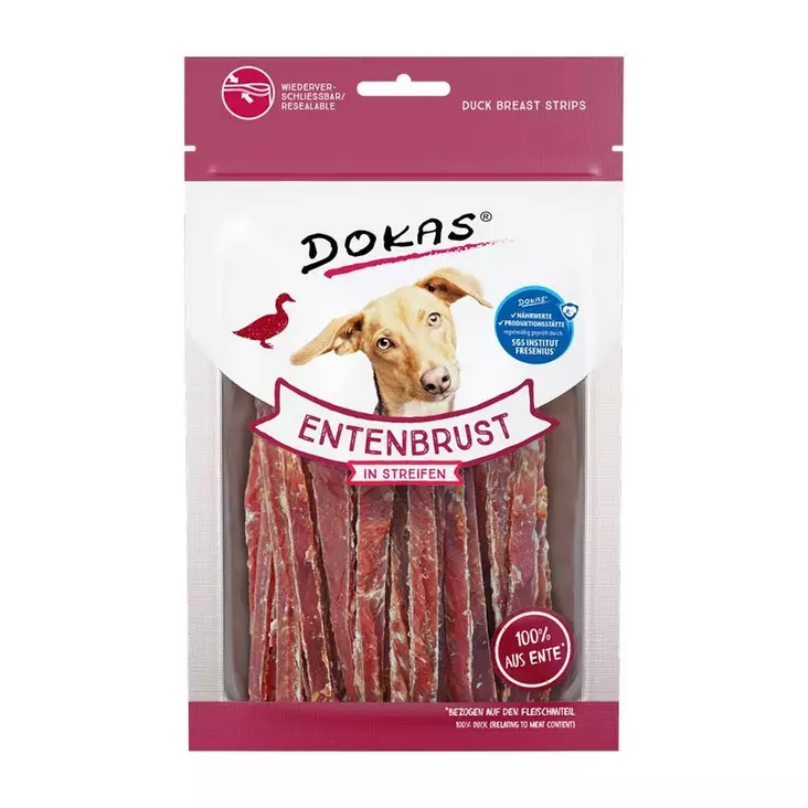 Ankkafile suikaleet 70g Dokas - Koiran herkut ja makupalat - 044571 - 1