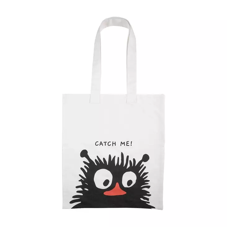 Catch me -kangaskassi 37x41cm valkoinen Moomin By Martinex - Koti ja sisustus - 059451 - 1
