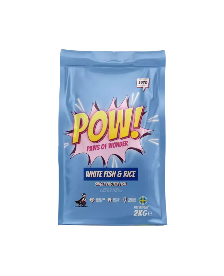 Dog Adult White Fish & Rice POW! - Koiran kuivaruoat aikuisille koirille - 050781 - 1