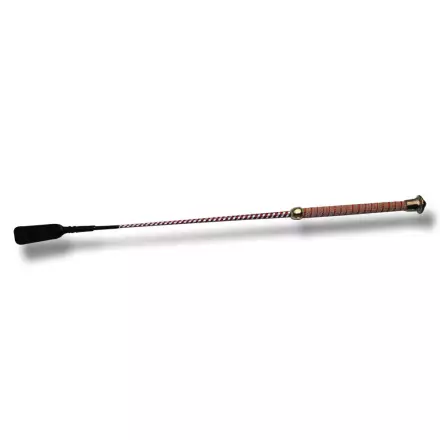 Esteraippa 55cm grip punainen/hopea Hansbo Sport - Ratsastusraipat - 011721 - 1