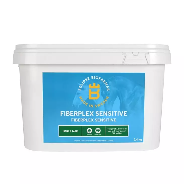 Fiberplex sensitive 2,4kg Eclipse Biofarmab - Lisäravinteet hevosen ruoansulatukselle - 020781 - 2