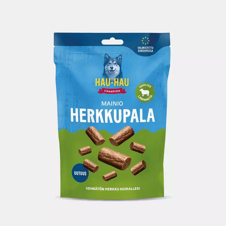 Herkkupala Lammas 100g Mainio Hau Hau Champion - Koiran herkut ja makupalat - 053601 - 1