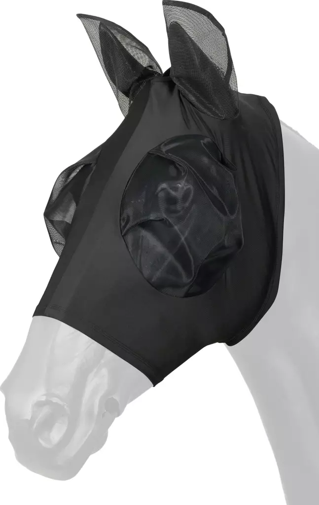 Hyönteishuppu Insect Mask musta HorseGuard - Kesätuotteet hevosille - 057241 - 1