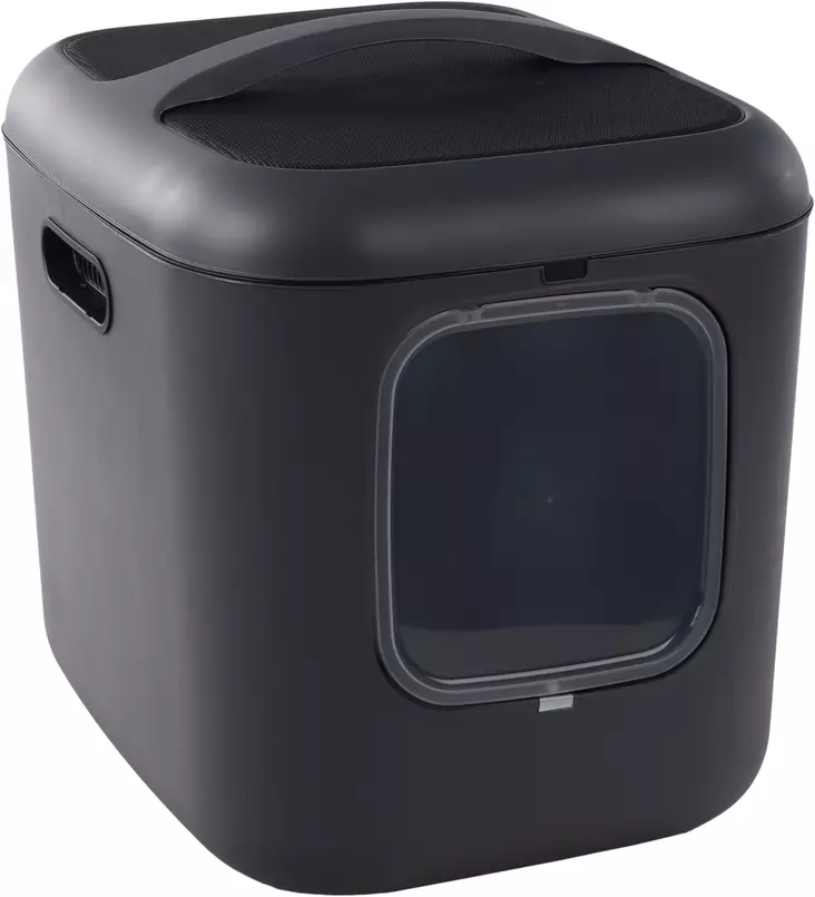 Kattovessa Romy 61,5x50x57,5cm antrasiitti Flamingo - Kissan katetut vessat - 055491 - 1