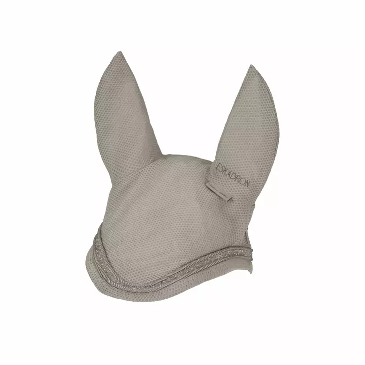 Korvahuppu Dynair Mesh Jewel FULL pale grey Platinum 26 Eskadron - Ratsuhevosen huput ja korvapallot - 058071 - 1