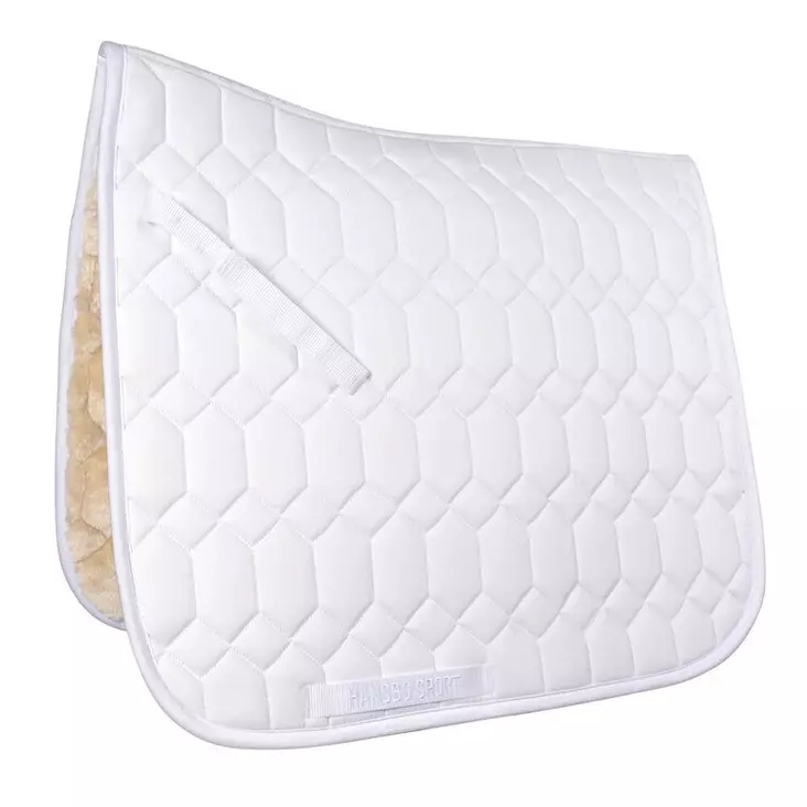 Kouluhuopa Sheeplike FULL valkoinen Hansbo Sport - Ratsun satulahuovat ja romaanit - 055911 - 1