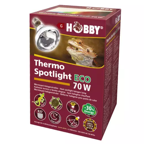 Lämpölamppu Thermo Spotlight ECO UV-A 70W Hobby - Terraarion tarvikkeet ja kuivikkeet - 059401 - 1