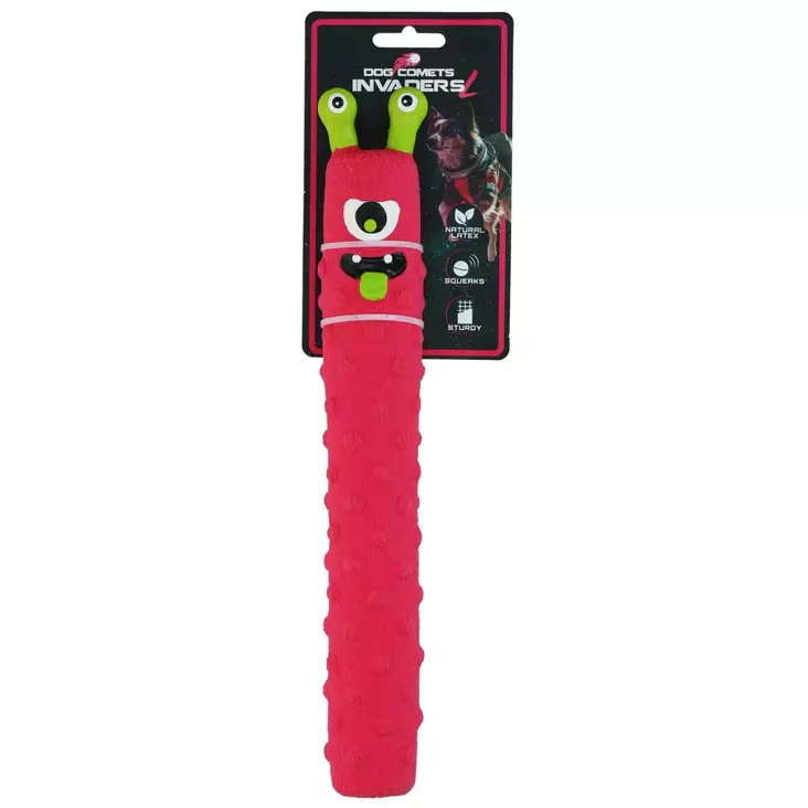 Lateksiolio Invaders L pinkki Dog Comets - Koiran vinyyli-, latex- ja valolelut - 055821 - 1