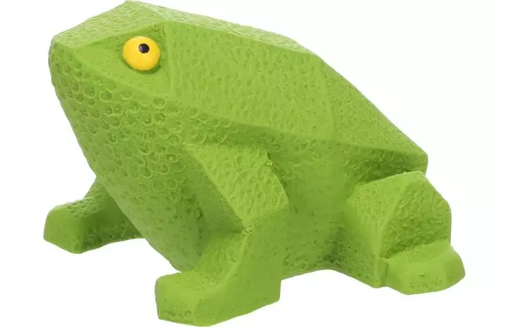 Lateksisammakko 13x9cm vihreä Flamingo - Koiran vinyyli-, latex- ja valolelut - 050511 - 1