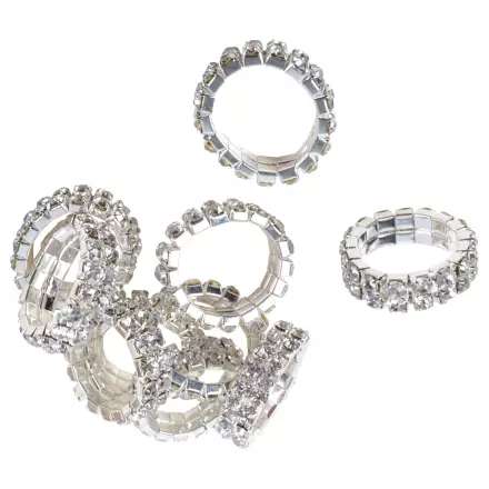 Letityslenkit Kristalli 15mm10 kappaletta Hansbo Sport - Hevosen harjat, suat ja letitys - 001901 - 1