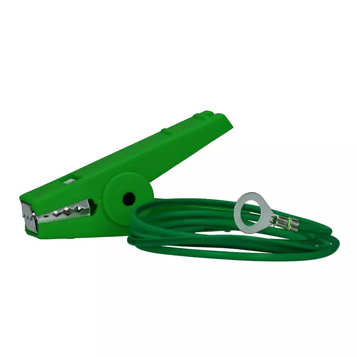 Maadoitusjohto Clip hauenleukaliittimellä 100cm vihreä ZoneGuard - Kotieläinten aitaustarvikkeet - 055841 - 1