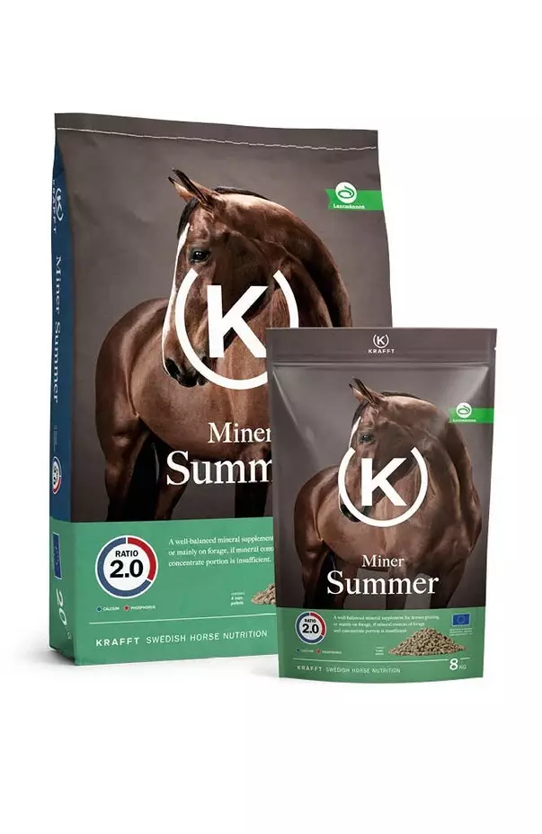 Miner Summer pellets Krafft - Hevosen kivennäiset ja vitamiinit - 010131 - 2