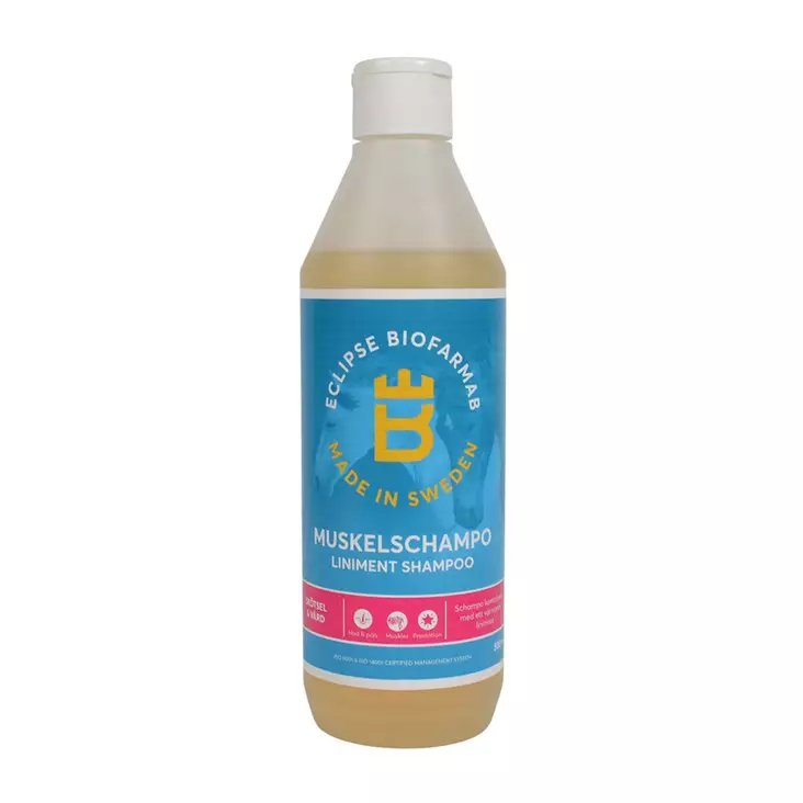 Muskelshampoo - Linimenttishampoo 500ml Eclipse Biofarmab - Hevosen shampoot - 015961 - 1