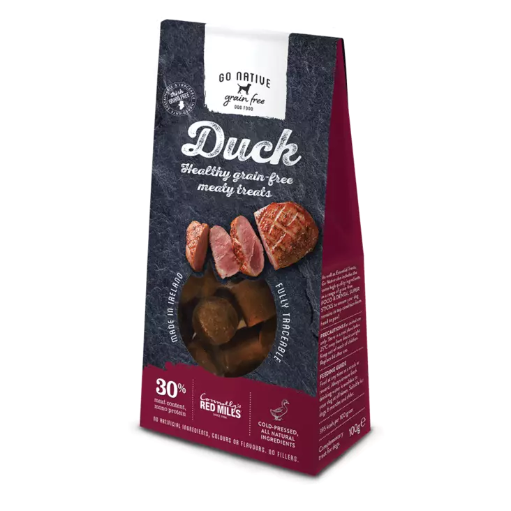 Namipala Duck 100g grain free Go Native - Koiran herkut ja makupalat - 031931 - 1
