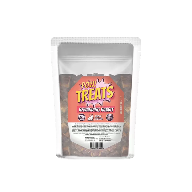 Namipala kani Rewarding Rabbit POW! - Koiran herkut ja makupalat - 052381 - 1