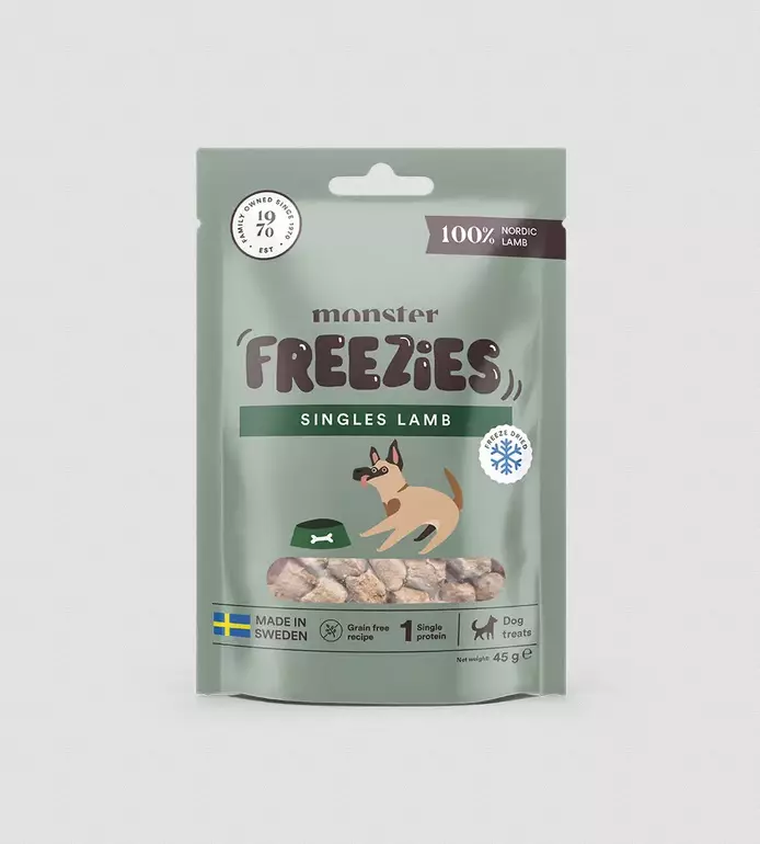 Namipala Single Protein Lamb Freezies monster Dog - Koiran herkut ja makupalat - 029631 - 3