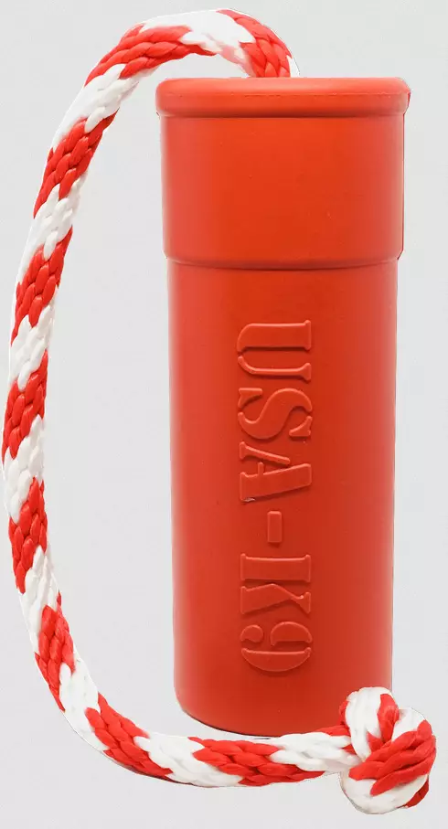 Noutolelu narulla Firecracker 14cm punainen SodaPup - Koiran keppi-, rengas- ja noutolelut - 052491 - 1