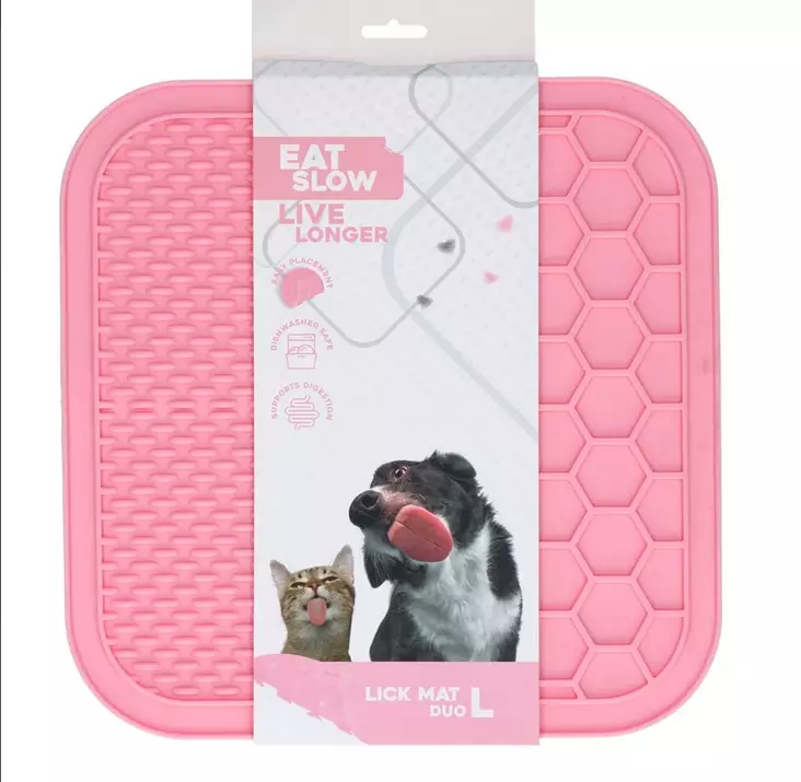 Nuolumatto Duo L 30x30cm Eat Slow Live Longer - Koiran aktivointilelut - 047581 - 1