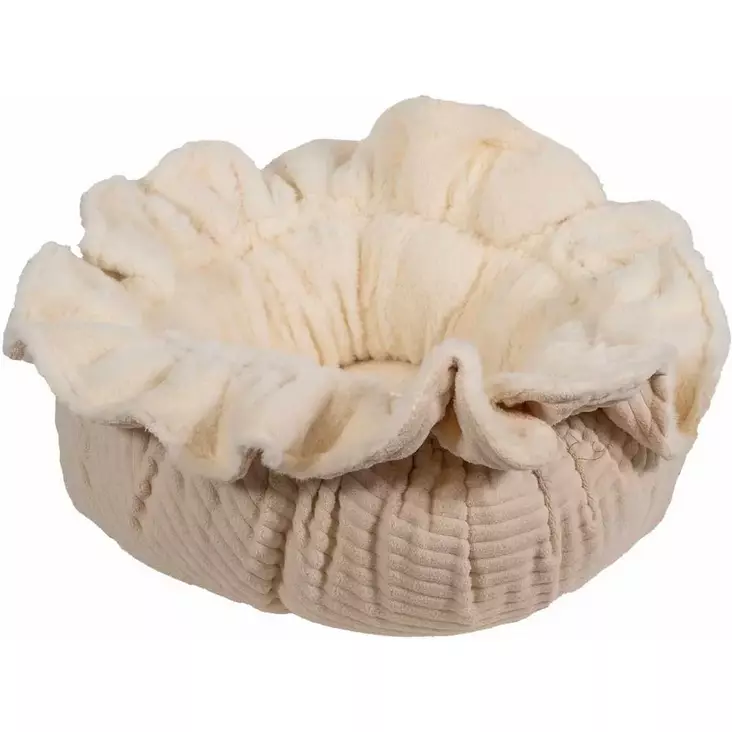 Pehmopeti Lilja 45x45x17cm beige Ozami - Kissan pesä-, iglu- ja riippupedit - 051821 - 1