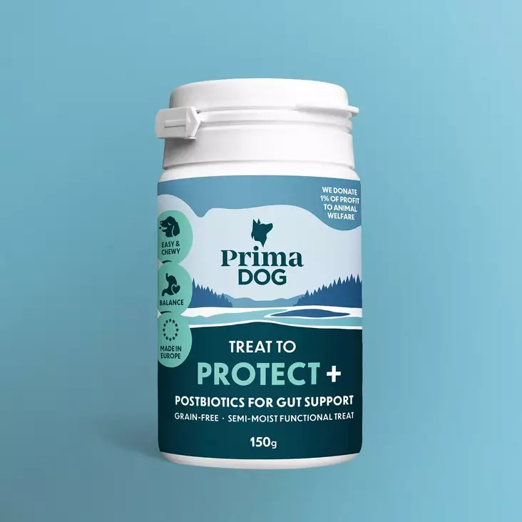 Protect+ makupala suolistolle 150g PrimaDog - Koirien funktionaaliset makupalat - 059021 - 1