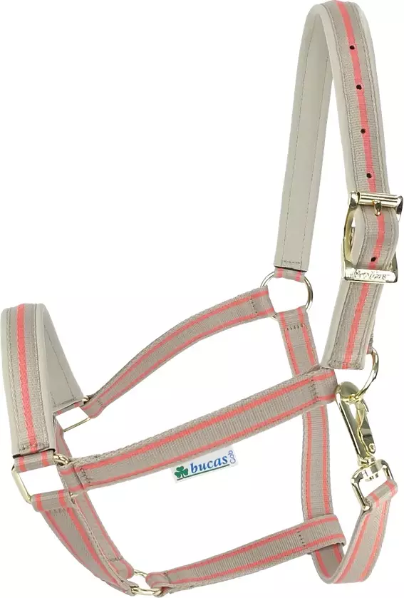 Riimu Dublin hazelnut Bucas - Hevosen nylonriimut - 052241 - 1