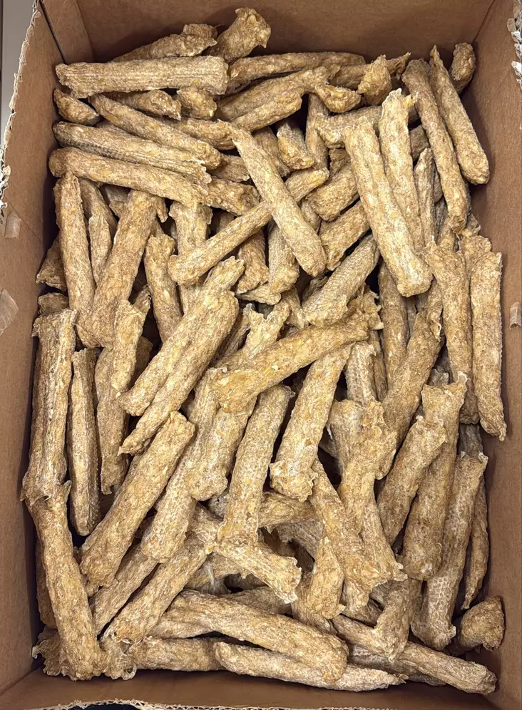 Rouhetikku Kana Nauta 13cm KILOHINTA Kokkola pienin tilattava määrä 100g - Koirien puruluut - 039041 - 1