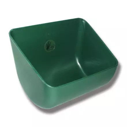 Ruokinta-astia 14L vihreä PP-muovi - Kotieläinten ruokinta-astiat ja ämpärit - 005411 - 1