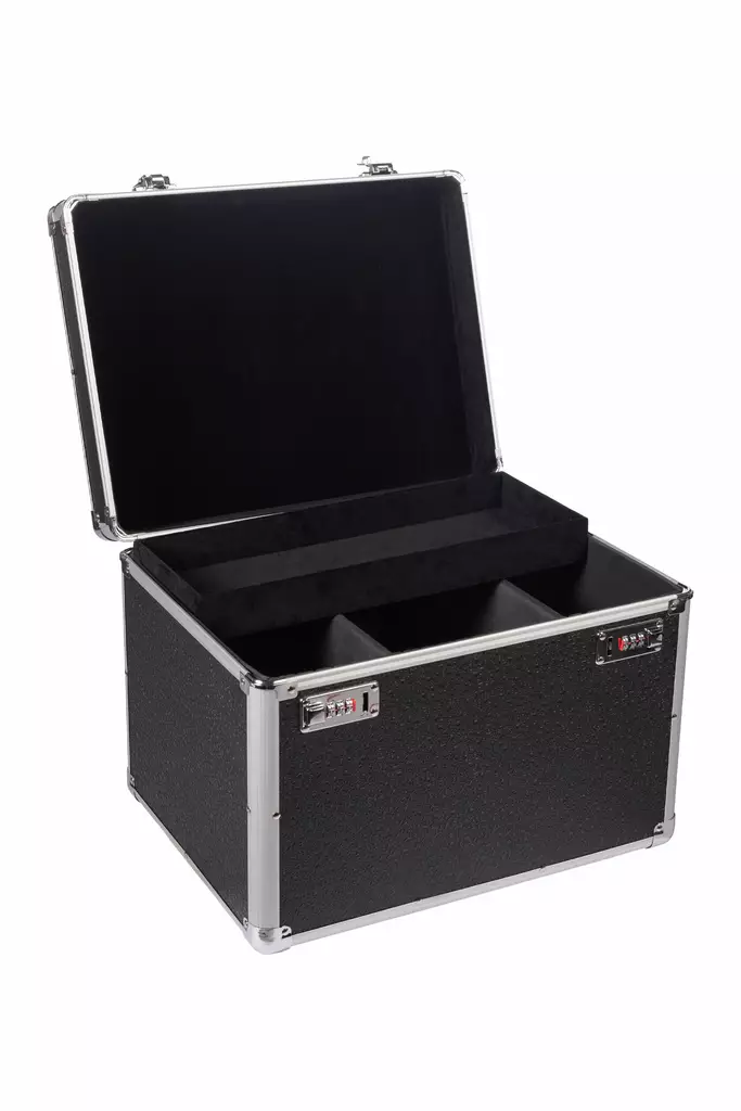 Tarvikeboxi Pearl alumiinivahvisteilla 38x28x30cm musta HKM-sports - Hevosen varusteiden kuljetus ja säilytys - 054181 - 1