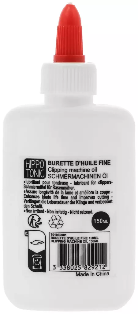 Teräöljy 150ml Hippotonic - Hevosen klipperit, terät ja tarvikkeet - 060311 - 1