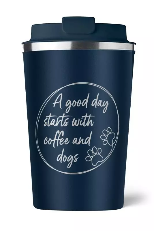 Termomuki Coffee-to-Go Happy 350ml Dog - Koti ja sisustus - 055131 - 1