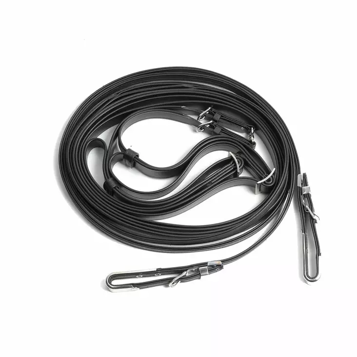 Treeniohjat Beta 5m mustat Star Tack - Ravurin ohjat - 046811 - 1