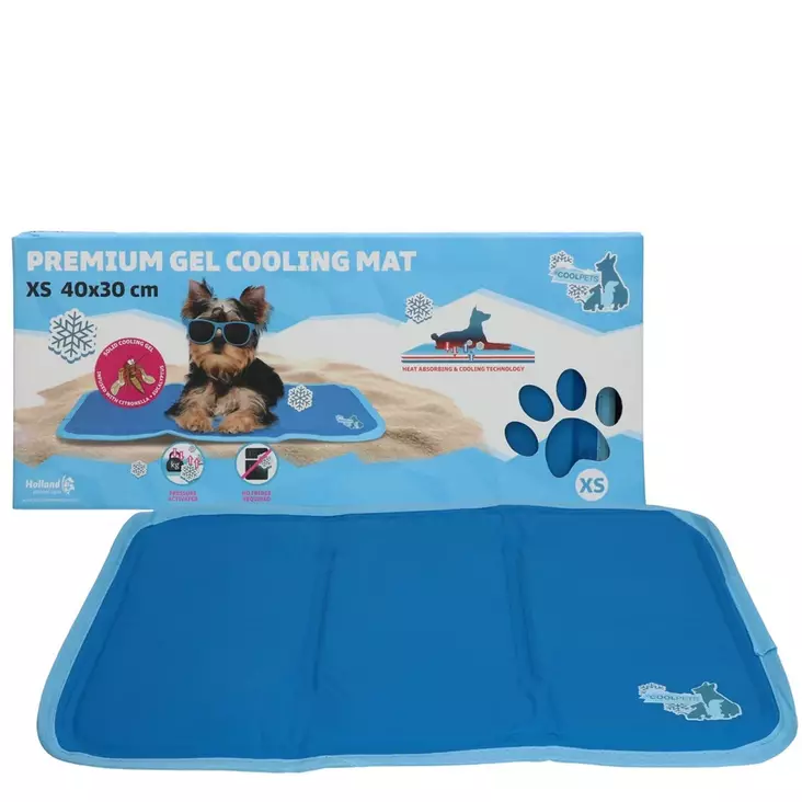 Viilennysmatto Premium Gel Cooling mat sininen CoolPets - Koiran viilentävät tuotteet - 047561 - 1