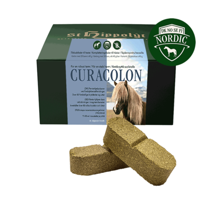 CuraColon 28kpl pala St Hippolyt - Lisäravinteet hevosen ruoansulatukselle - 029202 - 1