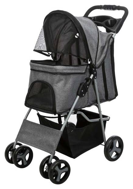 Lemmikkirattaat Buggy harmaat Trixie - Koiran kärryt ja trolleyt - 018502 - 2