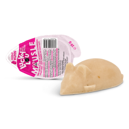 Mouse kanaherkku 28g Lucky Lou - Kissan herkut ja makupalat - 037022 - 1