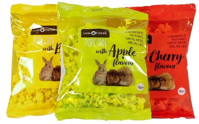Popcorn makumix 18g Little*Friends - Pieneläinten herkut ja namipalat - 017212 - 1
