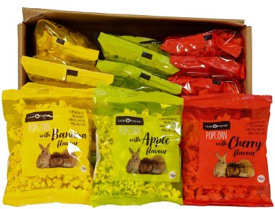 Popcorn makumix 18g Little*Friends - Pieneläinten herkut ja namipalat - 017212 - 2