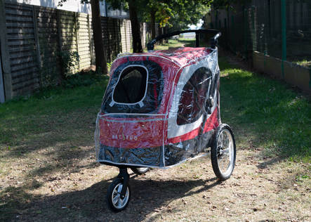 Sadesuoja Petstro Buggy kärryyn, koot M ja L - Koiran kärryt ja trolleyt - 018272 - 2