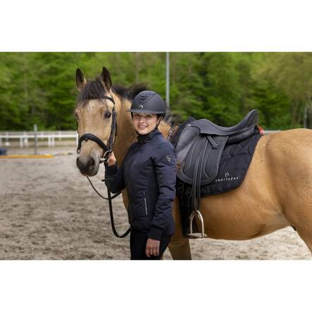 Tikkitakki Foulee musta Equitheme - Ratsastustakit ja -liivit - 026232 - 1