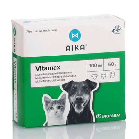 Vitamax monivitamiini AIKA Biofarm - Koiran kivennäiset ja vitamiinit - 000702 - 2
