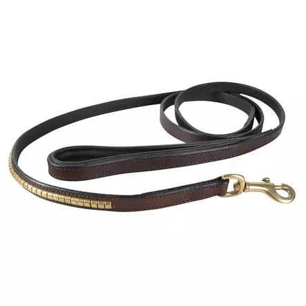 Nahkatalutin Clincher180cm ruskea Hansbo Sport - Koiran nahkataluttimet - 056532 - 1