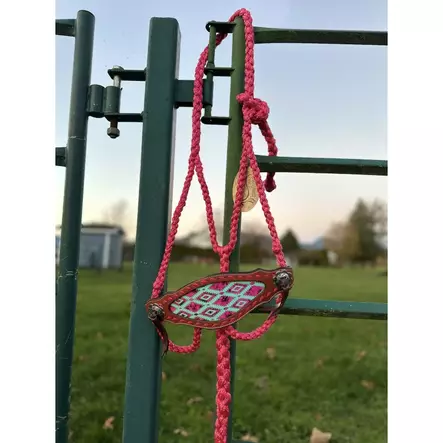 Köysiriimu Pink Aztec Schulz Equine - Hevosen nylonriimut - 056652 - 2