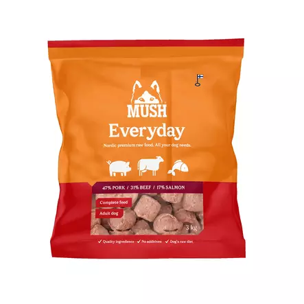 Everyday RED 3kg pullat MUSH - Pakaste täys- ja täydennysravinnot - 008462 - 2