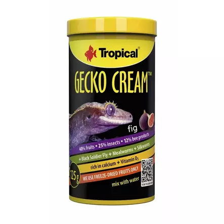 Fig Gecko Cream 100ml Tropical - Matelijoiden ruokinta ja lisäravinteet - 056062 - 1