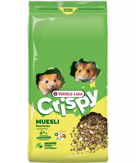 Hamster Crispy muesli Versele-Laga - Hamsterin ja hiirien ruoka - 057682 - 1