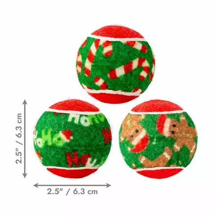 Holiday SqueakAir Ball M 6,3cm KONG - Koiran pallot ja heittolelut - 054492 - 2