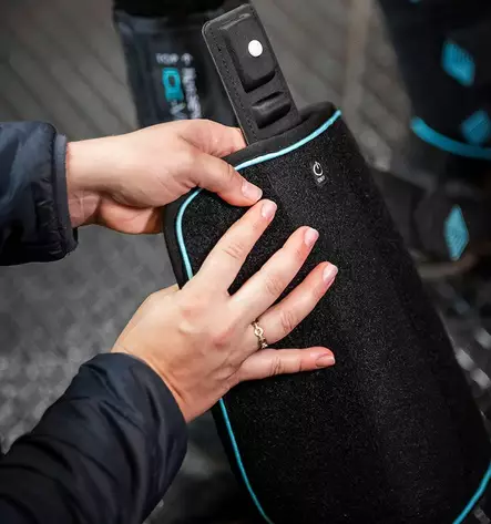 Ice - Vibe hoito- ja hierontasuojat 2kpl musta Horseware - Hevosen säärisuojat - 056342 - 2