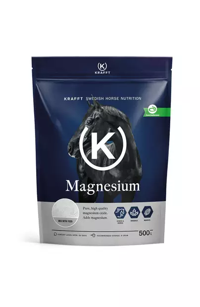 Magnesium 500g Krafft - Hevosen kivennäiset ja vitamiinit - 049452 - 1